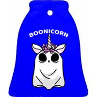 Halloween Spooky Unicorn Boonicorn Ghost Funny Scary Gift Ceramic Bell Ornament