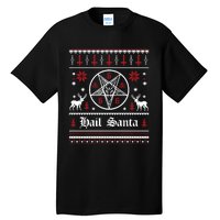 Hail Santa Ugly Christmas Funny Gift Tall T-Shirt