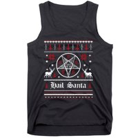 Hail Santa Ugly Christmas Funny Gift Tank Top