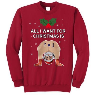 Hilarious Situations Ugly Christmas Sweater Tall Sweatshirt