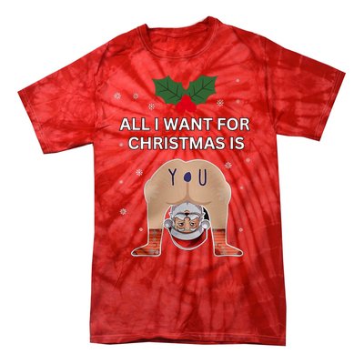 Hilarious Situations Ugly Christmas Sweater Tie-Dye T-Shirt