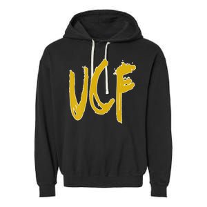 Homemade Sloppy UCF College Sport Garment-Dyed Fleece Hoodie