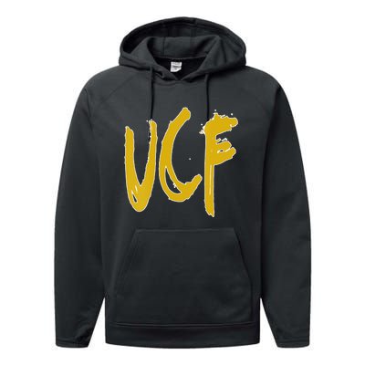 Homemade Sloppy UCF College Sport Performance Fleece Hoodie