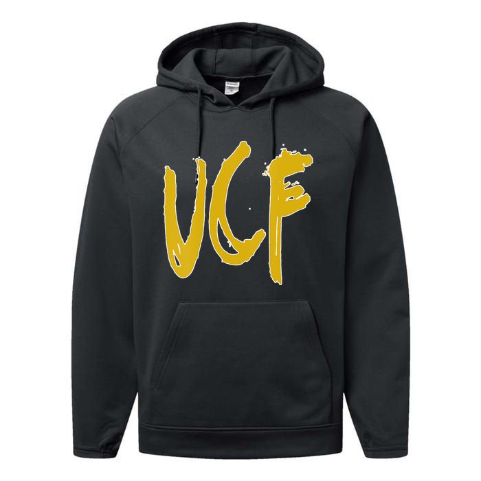 Homemade Sloppy UCF College Sport Performance Fleece Hoodie