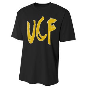 Homemade Sloppy UCF College Sport Performance Sprint T-Shirt