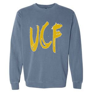 Homemade Sloppy UCF College Sport Garment-Dyed Sweatshirt