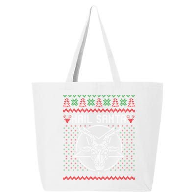 Hail Santa Ugly Festive Graphic Great Gift 25L Jumbo Tote