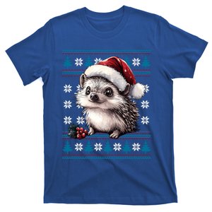 Hedgehog Santa Ugly Christmas Hedgehog Lover Xmas Meaningful Gift T-Shirt