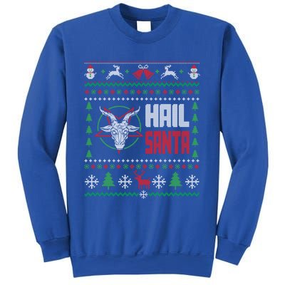 Hail Santa Ugly Christmas Gift Sweatshirt