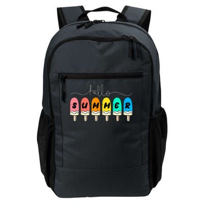 Hello Summer Vacation Ice Cream Daily Commute Backpack