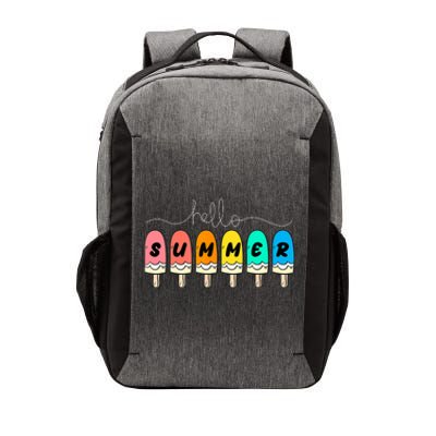 Hello Summer Vacation Ice Cream Vector Backpack