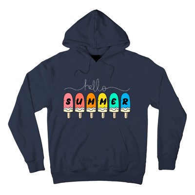 Hello Summer Vacation Ice Cream Hoodie