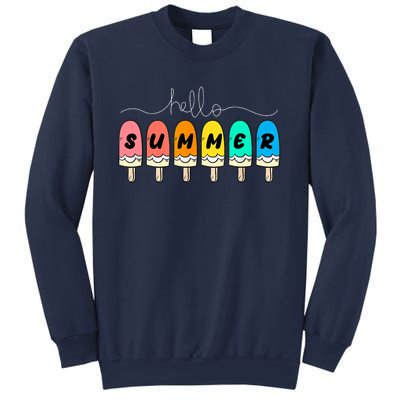 Hello Summer Vacation Ice Cream Sweatshirt