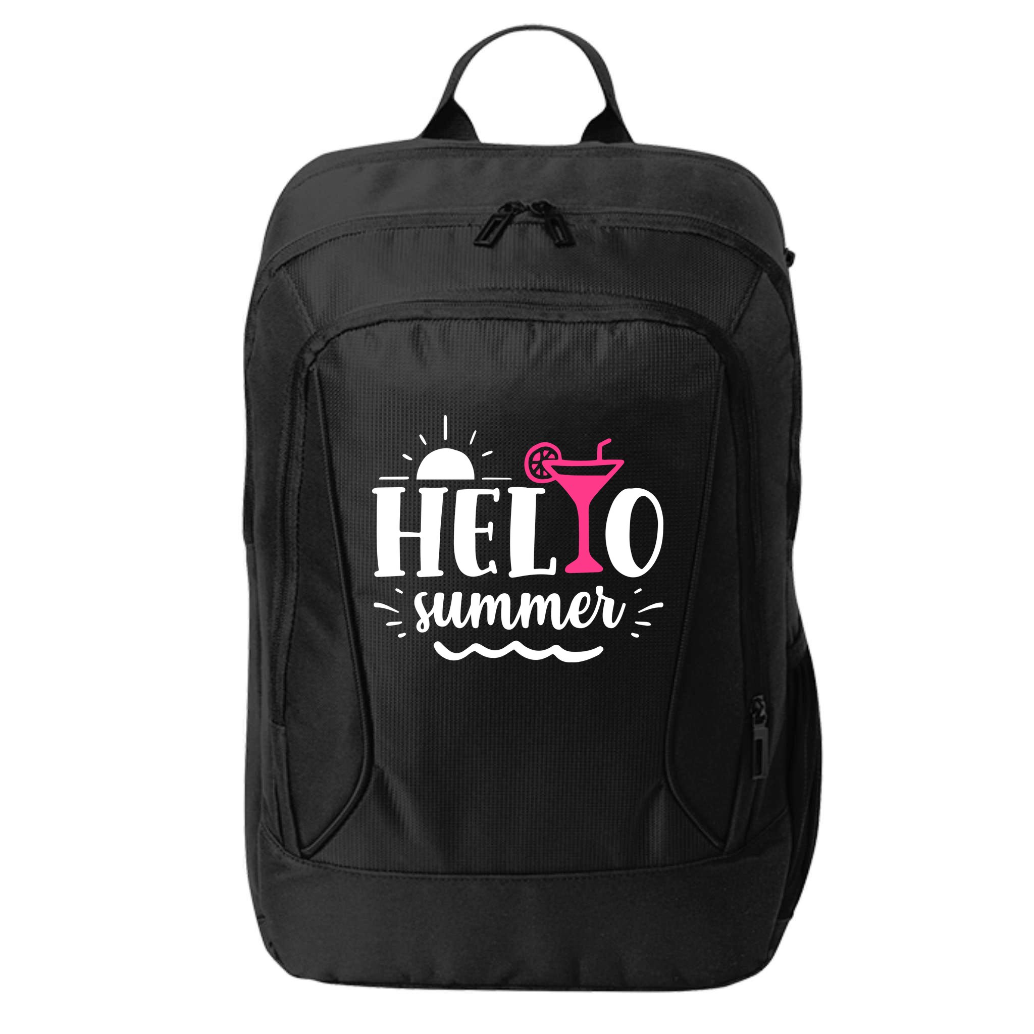 Hello Summer Vacation Fun City Backpack