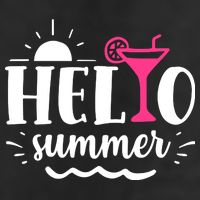 Hello Summer Vacation Fun 25L Jumbo Tote