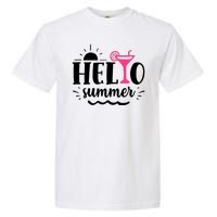 Hello Summer Vacation Fun Garment-Dyed Heavyweight T-Shirt