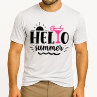 Hello Summer Vacation Fun Cooling Performance Crew T-Shirt