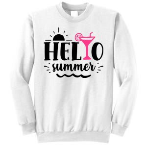 Hello Summer Vacation Fun Sweatshirt