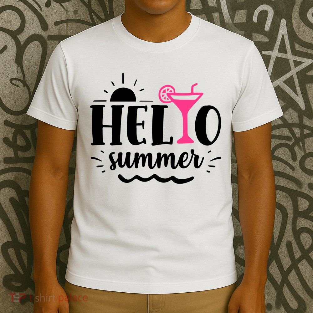 Hello Summer Vacation Fun T-Shirt