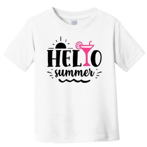 Hello Summer Vacation Fun Toddler T-Shirt