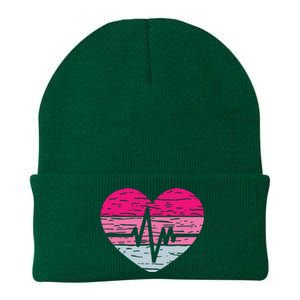 Heart Stethoscope Valentines Day Love Nursing Knit Cap Winter Beanie