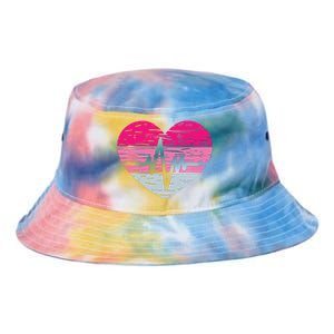 Heart Stethoscope Valentines Day Love Nursing Tie Dye Newport Bucket Hat