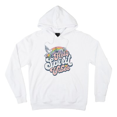 Holy Spirit Vibes Retro Vintage Christian Hoodie