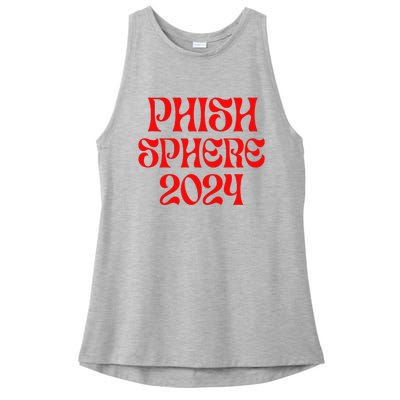 .H.I.S.H Sphere Vegas Ladies PosiCharge Tri-Blend Wicking Tank