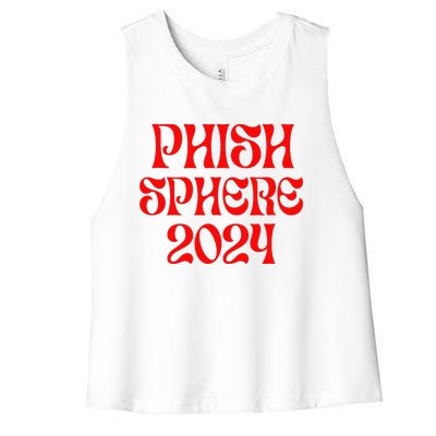 .H.I.S.H Sphere Vegas Women's Racerback Cropped Tank