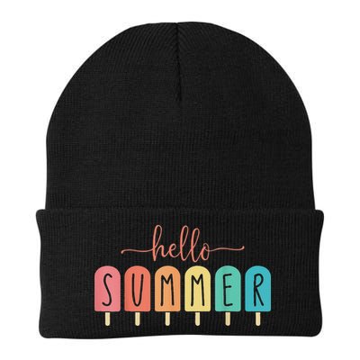 Hello Summer Vacation Ice Cream Popsicle Ice Lolly Beanie