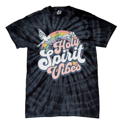 Holy Spirit Vibes Retro Vintage Christian Tie-Dye T-Shirt