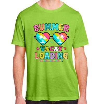 Happy Summer Vacay Loading Teacher End Of School Year Great Gift Adult ChromaSoft Performance T-Shirt