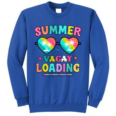 Happy Summer Vacay Loading Teacher End Of School Year Great Gift Sweatshirt