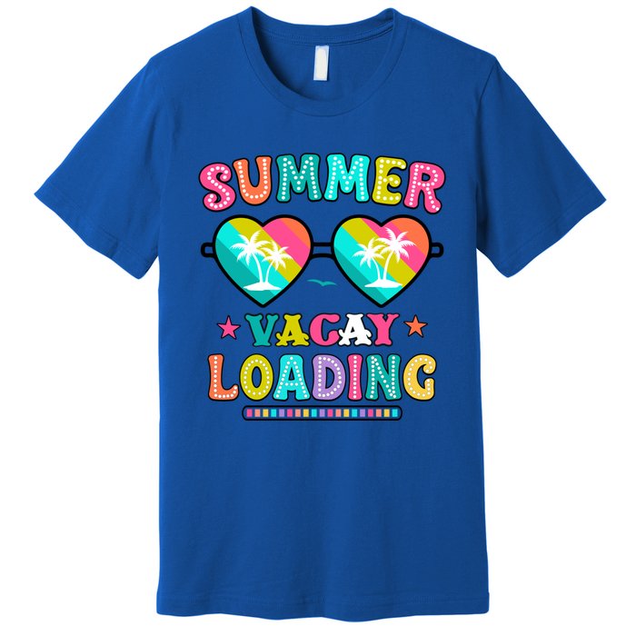 Happy Summer Vacay Loading Teacher End Of School Year Great Gift Premium T-Shirt