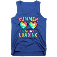 Happy Summer Vacay Loading Teacher End Of School Year Great Gift Tank Top