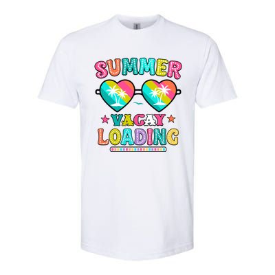 Happy Summer Vacay Loading Teacher End Of School Year Great Gift Softstyle CVC T-Shirt