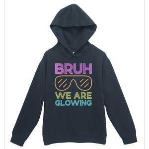 Hello Summer Vacation Trips Bruh We Are Glowing Sunglasses Gift Urban Pullover Hoodie