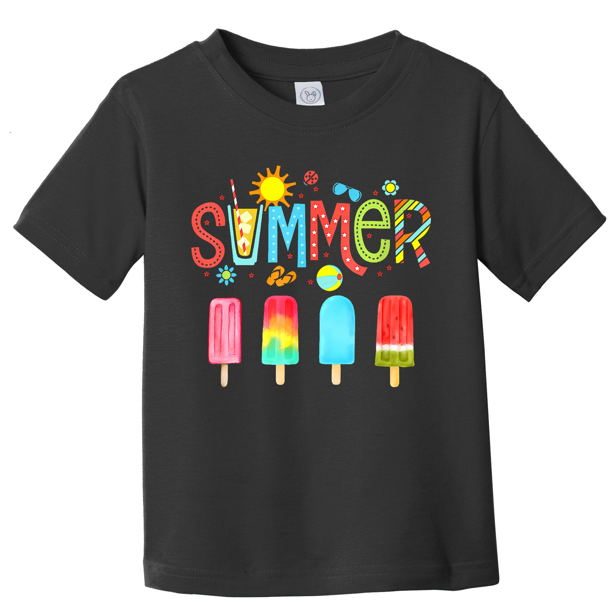 Hello Summer Vacation Ice Cream Popsicle Ice Lolly Gifts Toddler T-Shirt