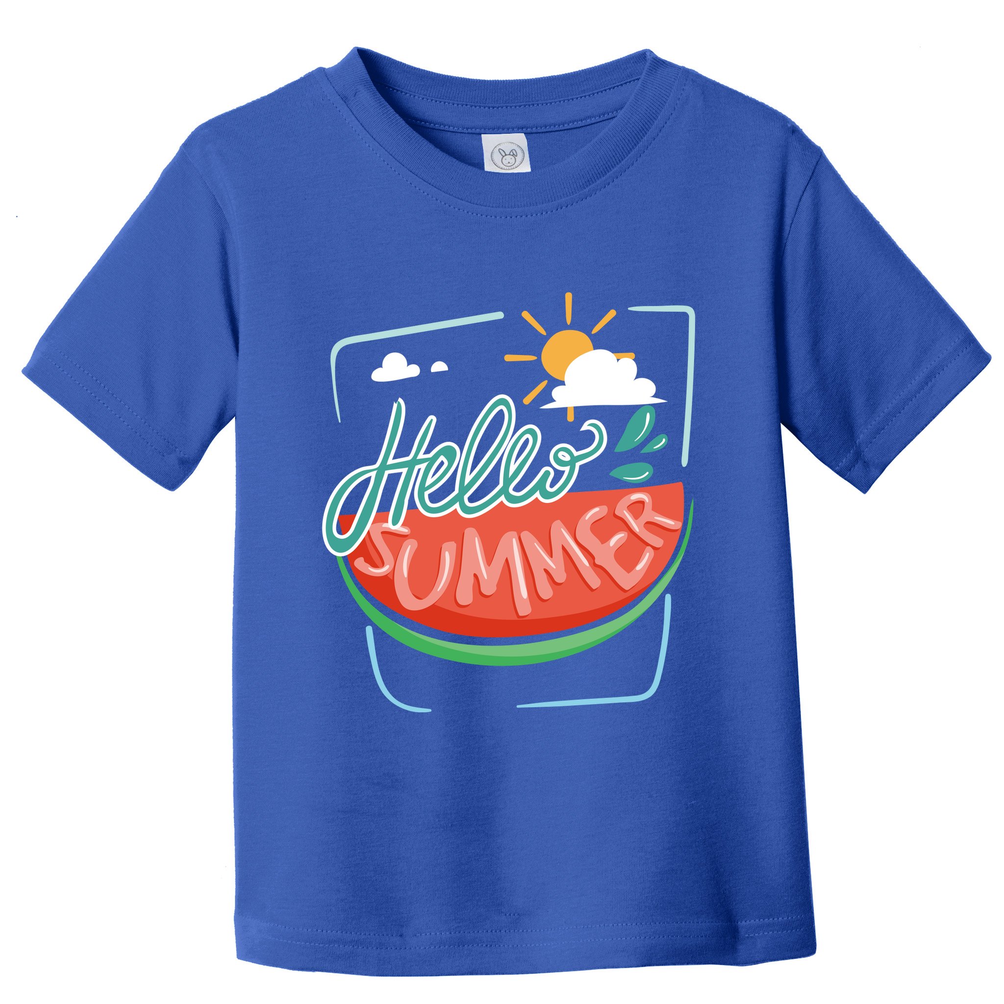 Hello Summer Watermelon Sunshine Toddler T-Shirt