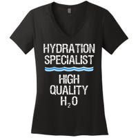 Hydration Specialist Waterboy Team Manager Women's V-Neck T-Shirt