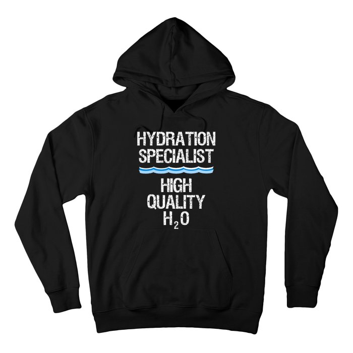 Hydration Specialist Waterboy Team Manager Hoodie