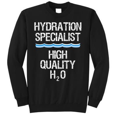 Hydration Specialist Waterboy Team Manager Sweatshirt