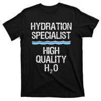 Hydration Specialist Waterboy Team Manager T-Shirt