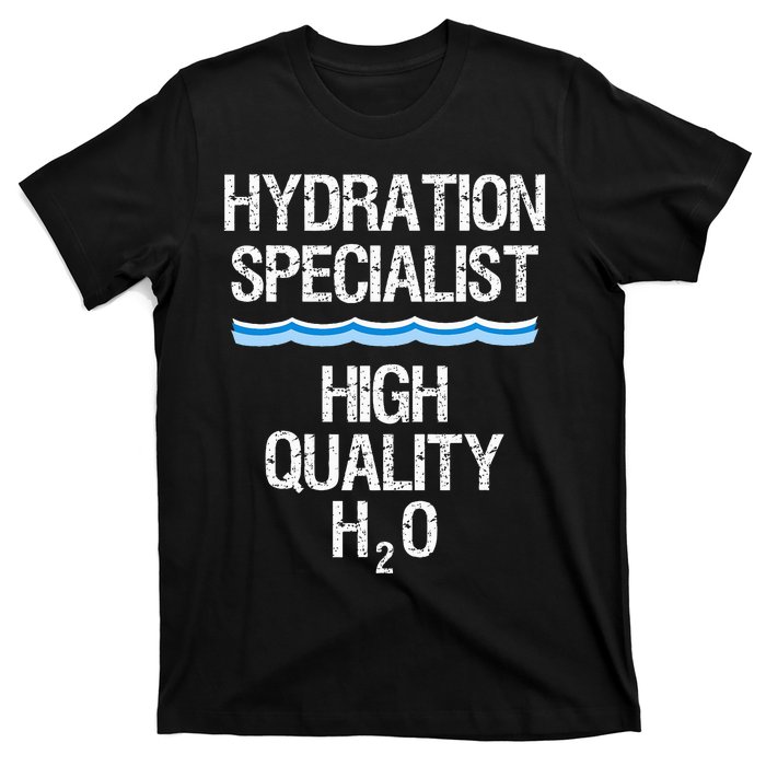 Hydration Specialist Waterboy Team Manager T-Shirt