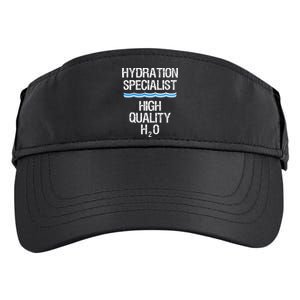 Hydration Specialist Waterboy Team Manager Adult Drive Performance Visor