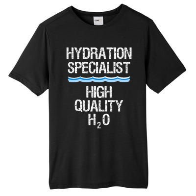 Hydration Specialist Waterboy Team Manager Tall Fusion ChromaSoft Performance T-Shirt