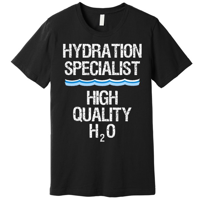 Hydration Specialist Waterboy Team Manager Premium T-Shirt