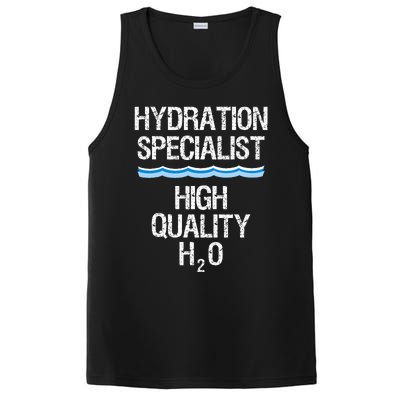 Hydration Specialist Waterboy Team Manager PosiCharge Competitor Tank