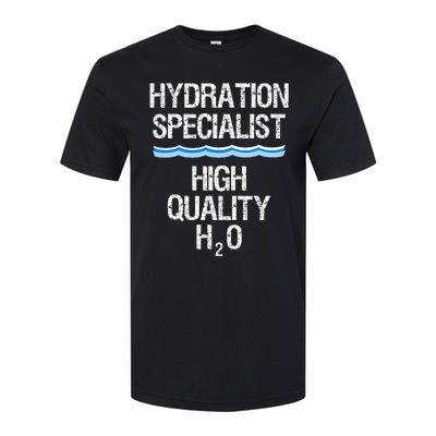 Hydration Specialist Waterboy Team Manager Softstyle CVC T-Shirt