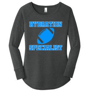 Hydration Specialist Waterboy Football Team Manager Women's Perfect Tri Tunic Long Sleeve Shirt